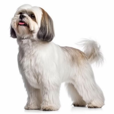 Full body image of a Shih Tzu