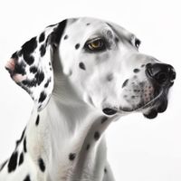 Profile image of a Dalmatian